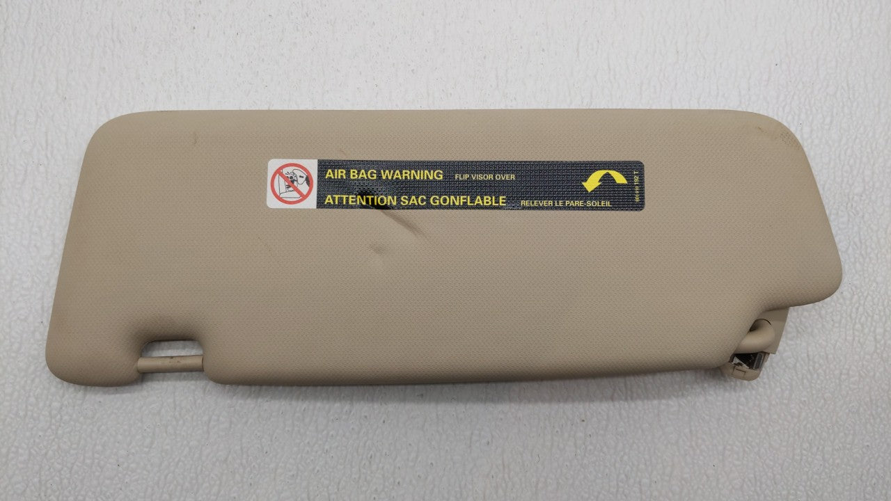 2011 Audi A4 Sun Visor Shade Replacement Passenger Right Mirror Fits OEM Used Auto Parts - Oemusedautoparts1.com