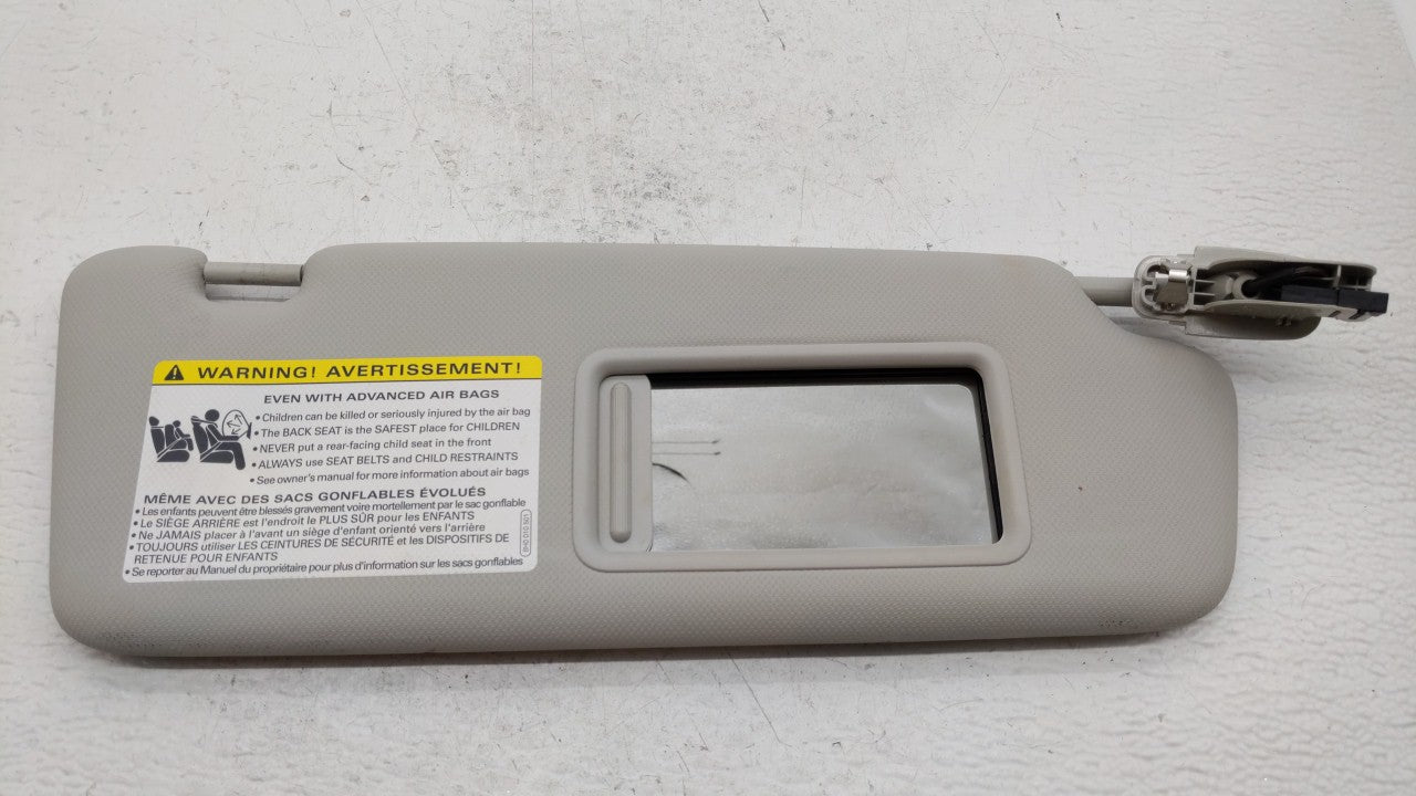 2009-2012 Audi A4 Sun Visor Shade Replacement Passenger Right Mirror Fits Fits 2009 2010 2011 2012 OEM Used Auto Parts - Oem