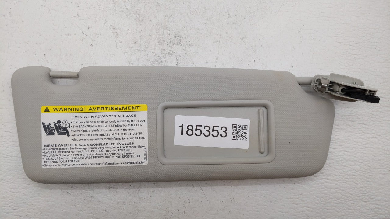 2009-2012 Audi A4 Sun Visor Shade Replacement Passenger Right Mirror Fits Fits 2009 2010 2011 2012 OEM Used Auto Parts - Oem