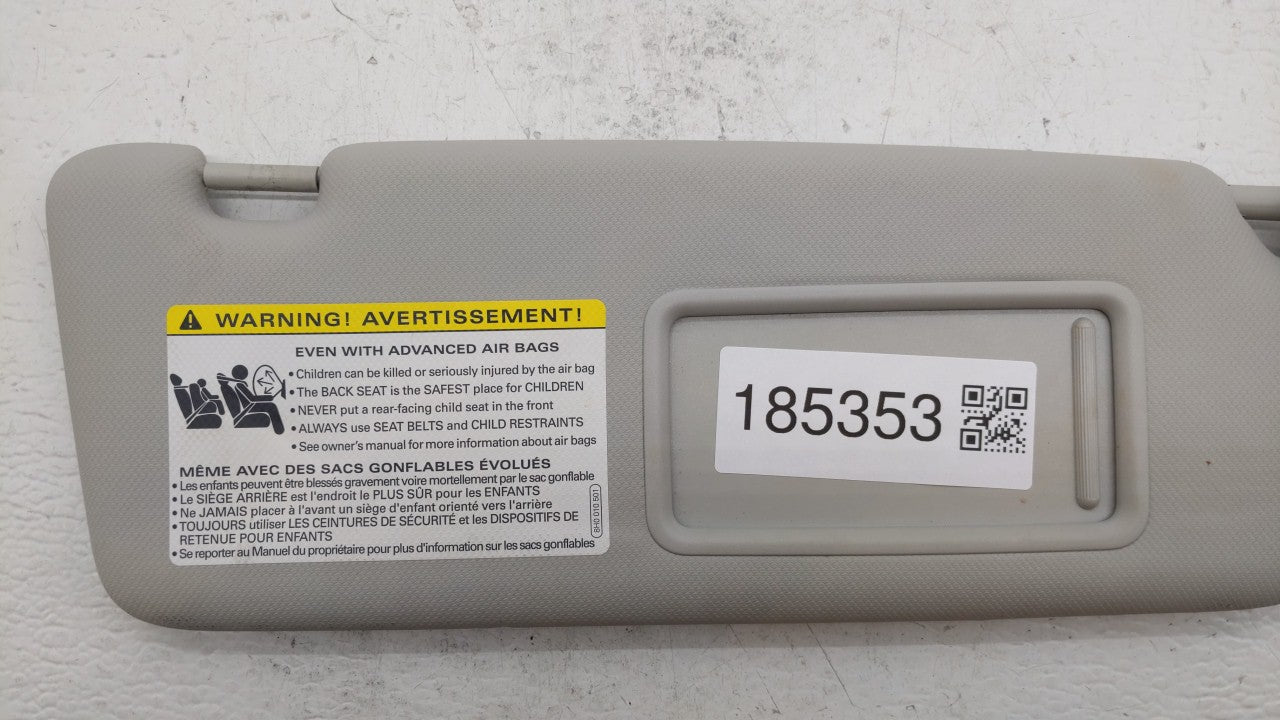 2009-2012 Audi A4 Sun Visor Shade Replacement Passenger Right Mirror Fits Fits 2009 2010 2011 2012 OEM Used Auto Parts - Oem