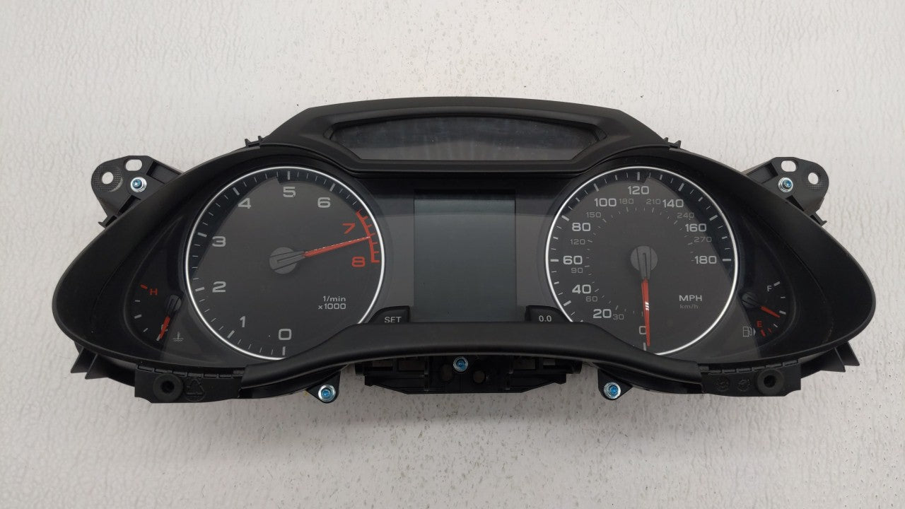 2010-2012 Audi A4 Instrument Cluster Speedometer Gauges P/N:8K0920950H 8K0 920 950 E, 8K0 920 950 H Fits Fits 2010 2011 2012