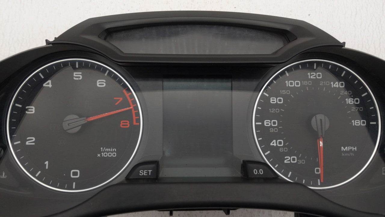 2010-2012 Audi A4 Instrument Cluster Speedometer Gauges P/N:8K0920950H 8K0 920 950 E, 8K0 920 950 H Fits Fits 2010 2011 2012