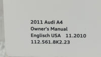 2011 Audi A4 Owners Manual Book Guide OEM Used Auto Parts - Oemusedautoparts1.com