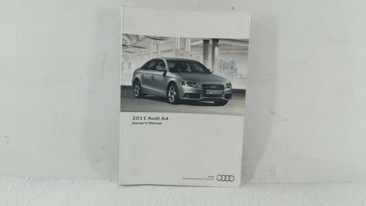 2011 Audi A4 Owners Manual Book Guide OEM Used Auto Parts - Oemusedautoparts1.com