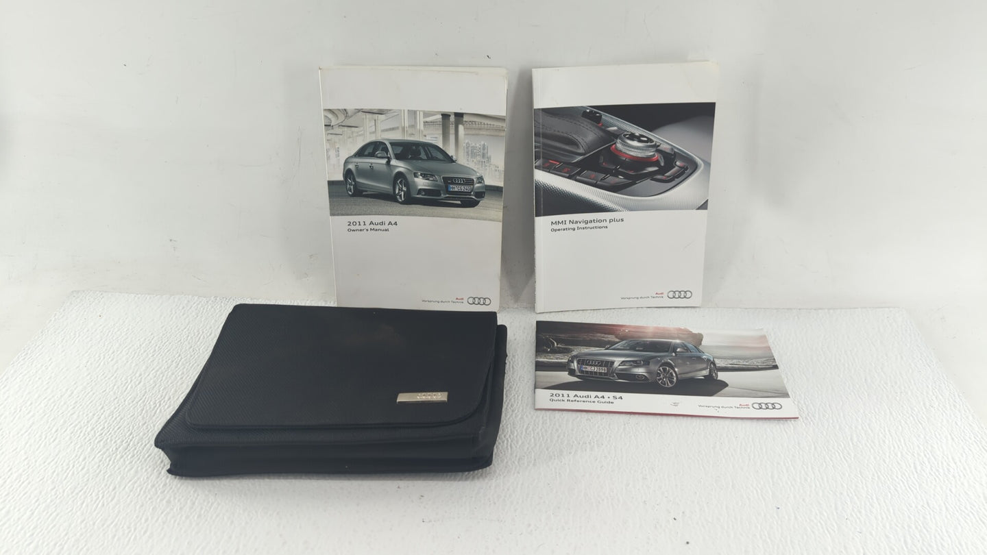 2011 Audi A4 Owners Manual Book Guide OEM Used Auto Parts - Oemusedautoparts1.com