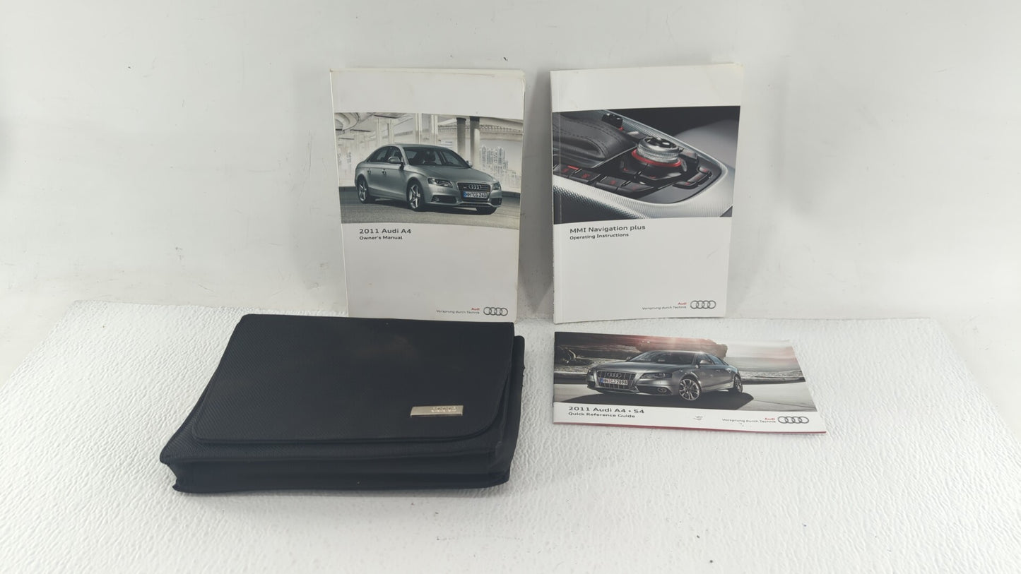 2011 Audi A4 Owners Manual Book Guide OEM Used Auto Parts - Oemusedautoparts1.com