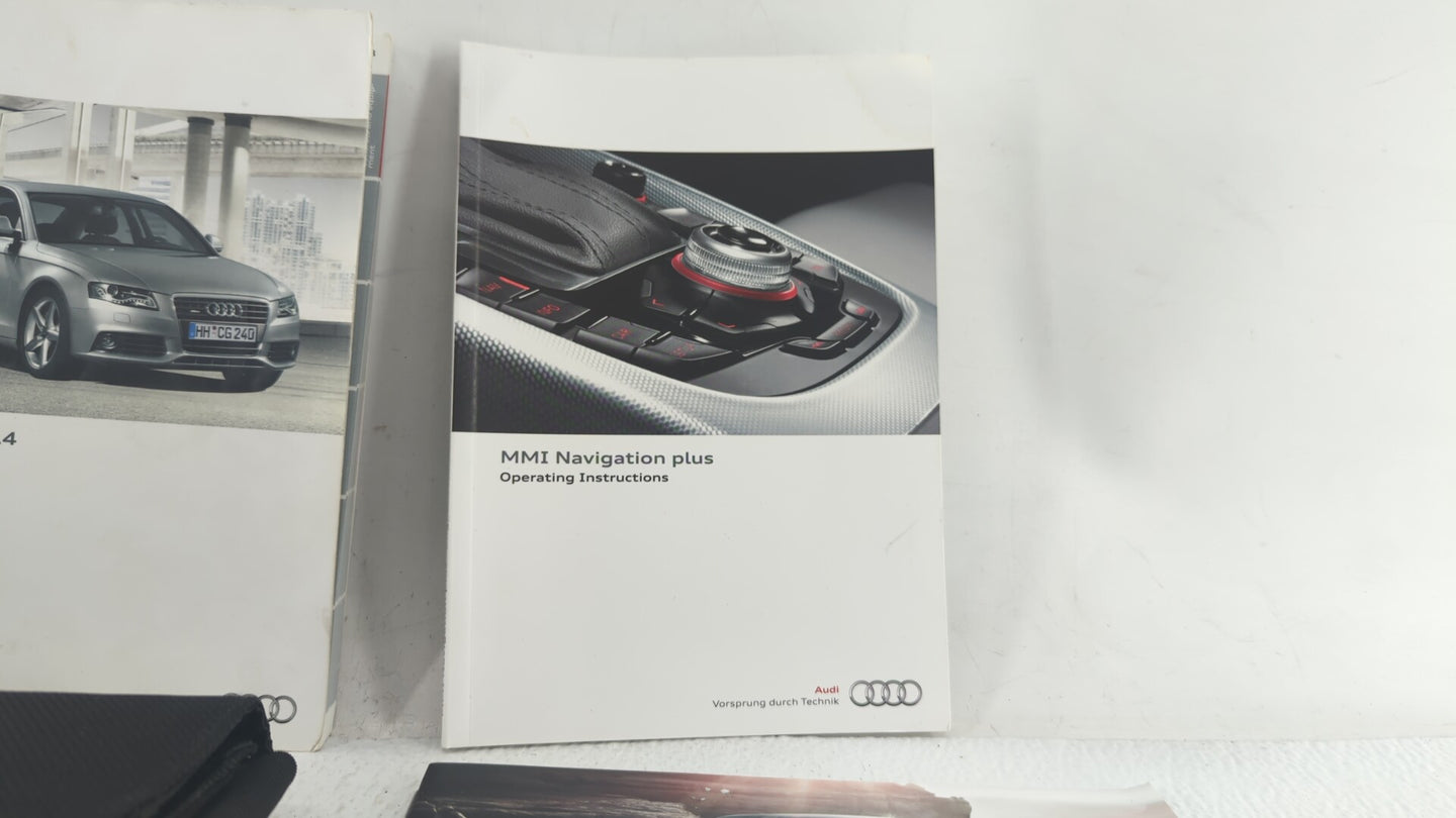 2011 Audi A4 Owners Manual Book Guide OEM Used Auto Parts - Oemusedautoparts1.com