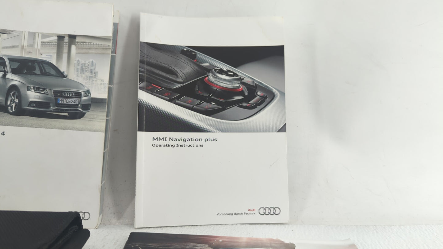 2011 Audi A4 Owners Manual Book Guide OEM Used Auto Parts - Oemusedautoparts1.com