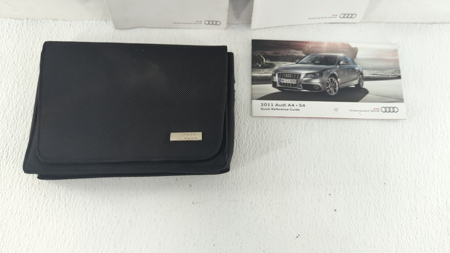 2011 Audi A4 Owners Manual Book Guide OEM Used Auto Parts - Oemusedautoparts1.com