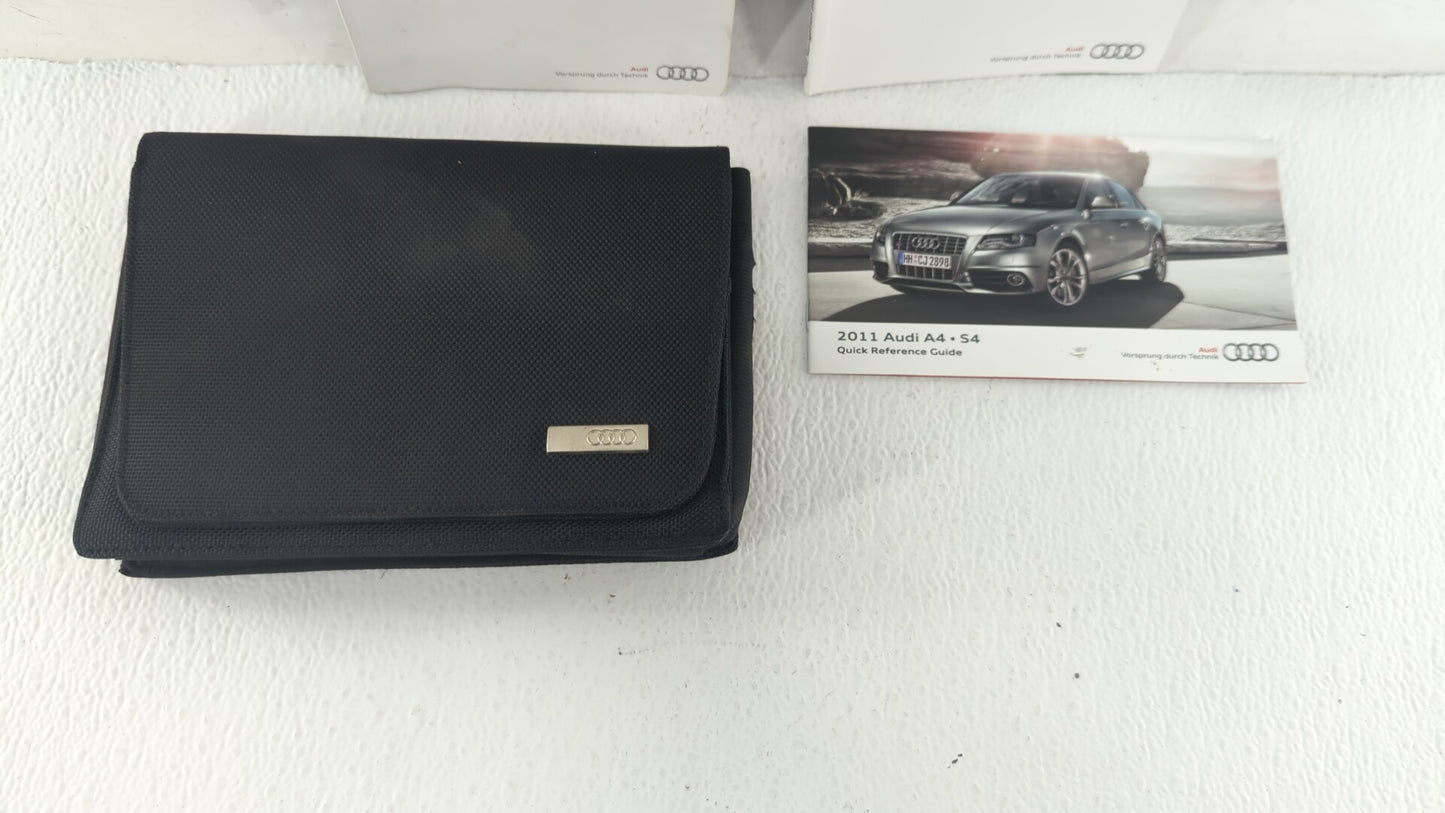2011 Audi A4 Owners Manual Book Guide OEM Used Auto Parts - Oemusedautoparts1.com