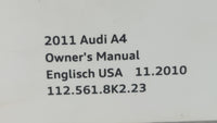 2011 Audi A4 Owners Manual Book Guide OEM Used Auto Parts - Oemusedautoparts1.com