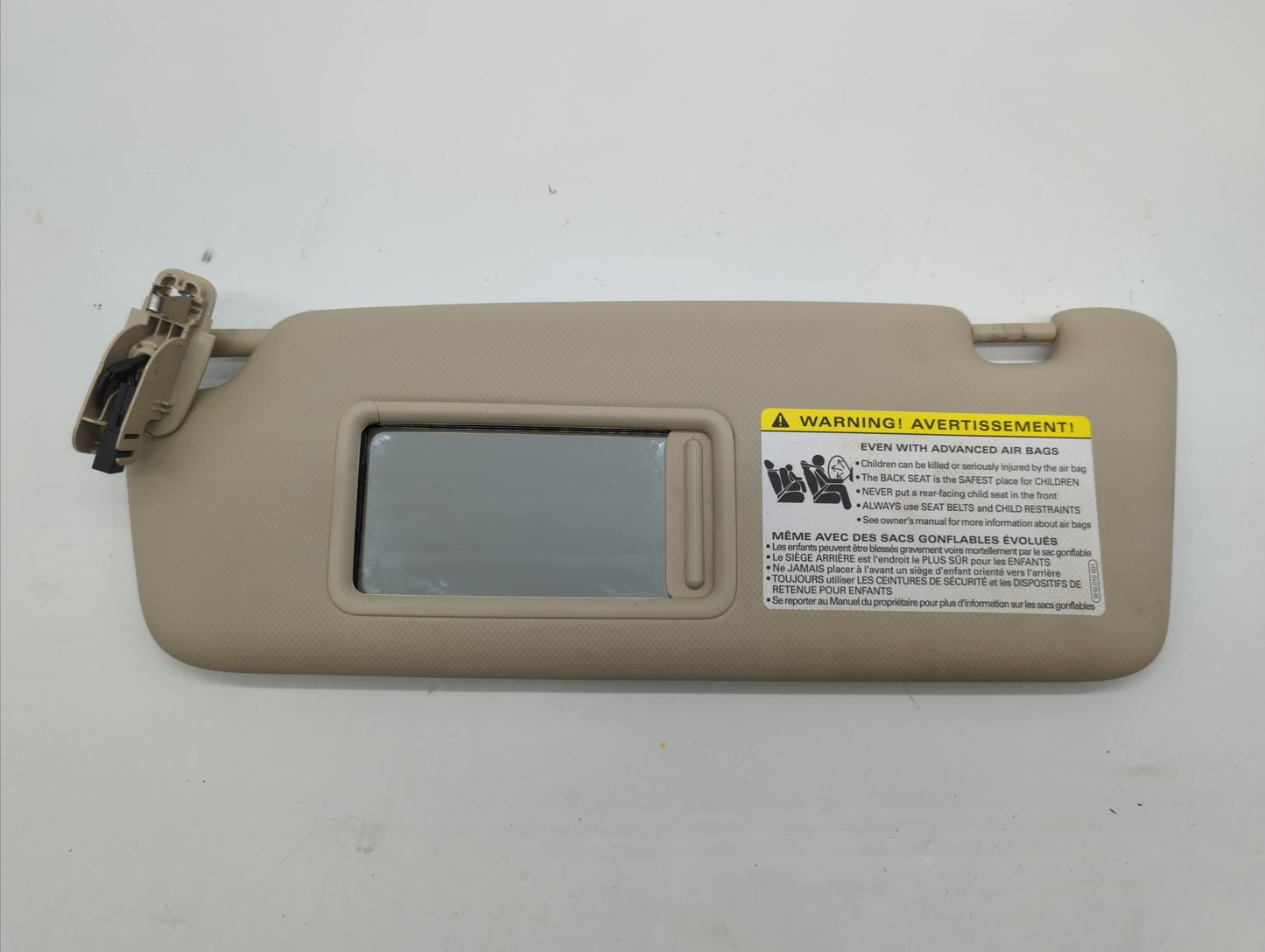 2009-2012 Audi A4 Sun Visor Shade Replacement Driver Left Mirror Fits Fits 2009 2010 2011 2012 OEM Used Auto Parts - Oemused