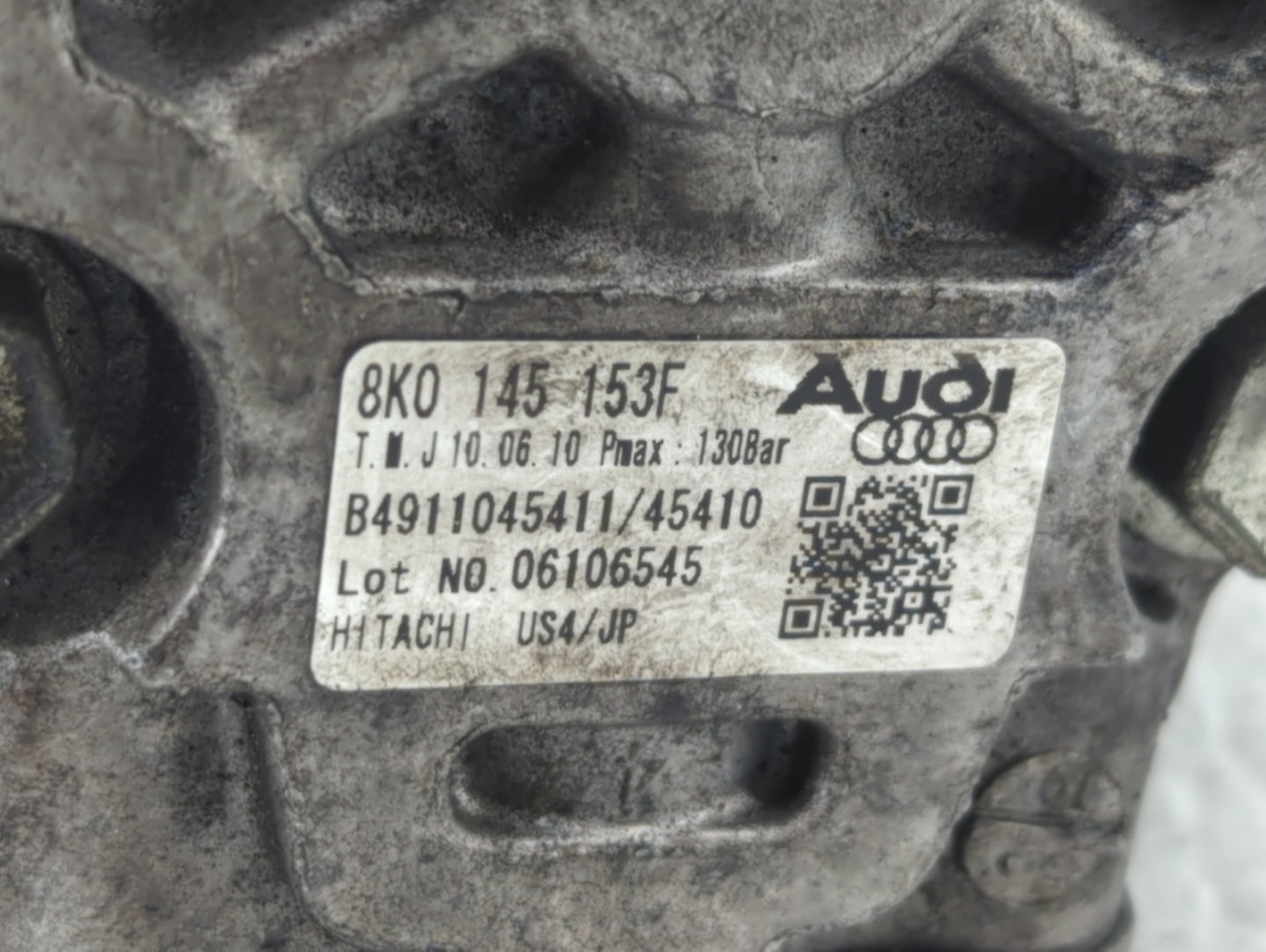 2009-2012 Audi A4 Power Steering Column Pump Oem - Oemusedautoparts1.com