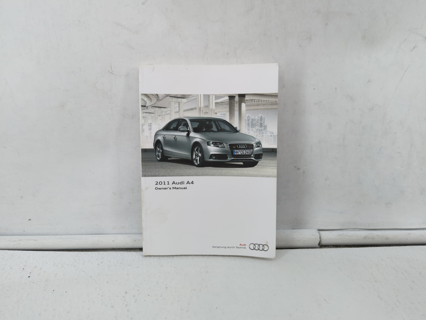 2011 Audi A4 Owners Manual Book Guide OEM Used Auto Parts - Oemusedautoparts1.com