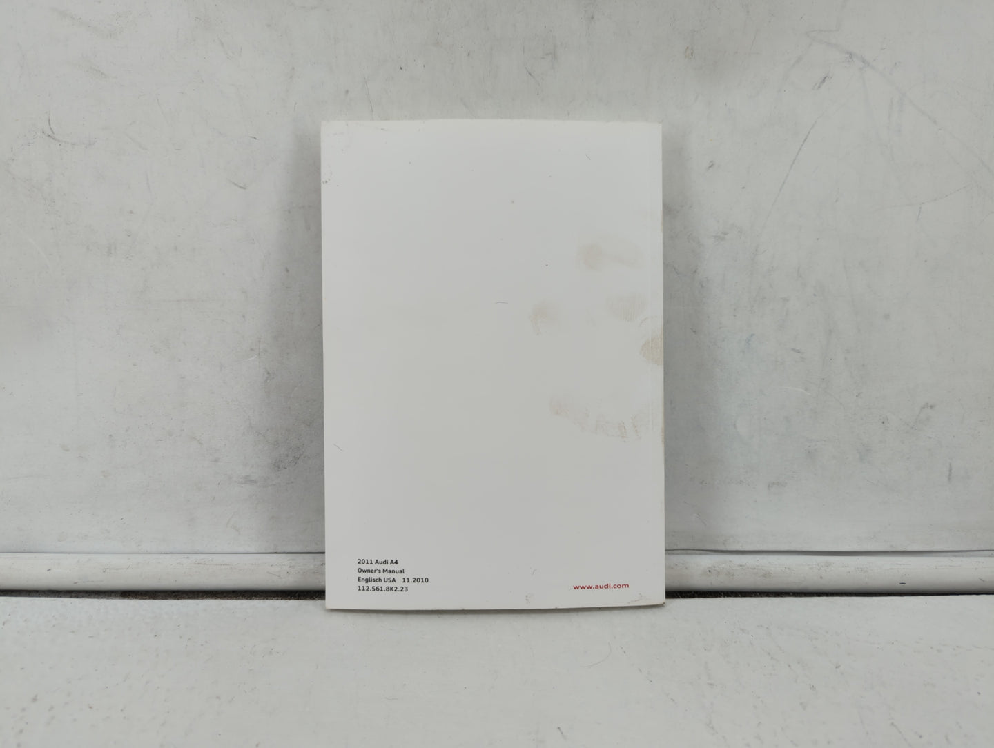 2011 Audi A4 Owners Manual Book Guide OEM Used Auto Parts - Oemusedautoparts1.com