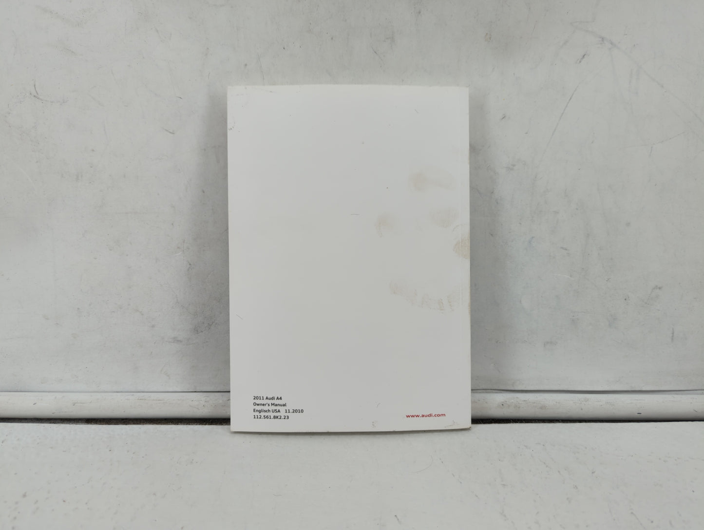 2011 Audi A4 Owners Manual Book Guide OEM Used Auto Parts - Oemusedautoparts1.com