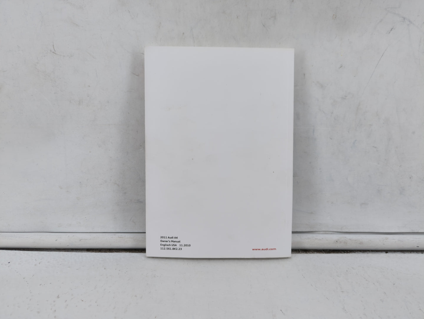 2011 Audi A4 Owners Manual Book Guide OEM Used Auto Parts - Oemusedautoparts1.com