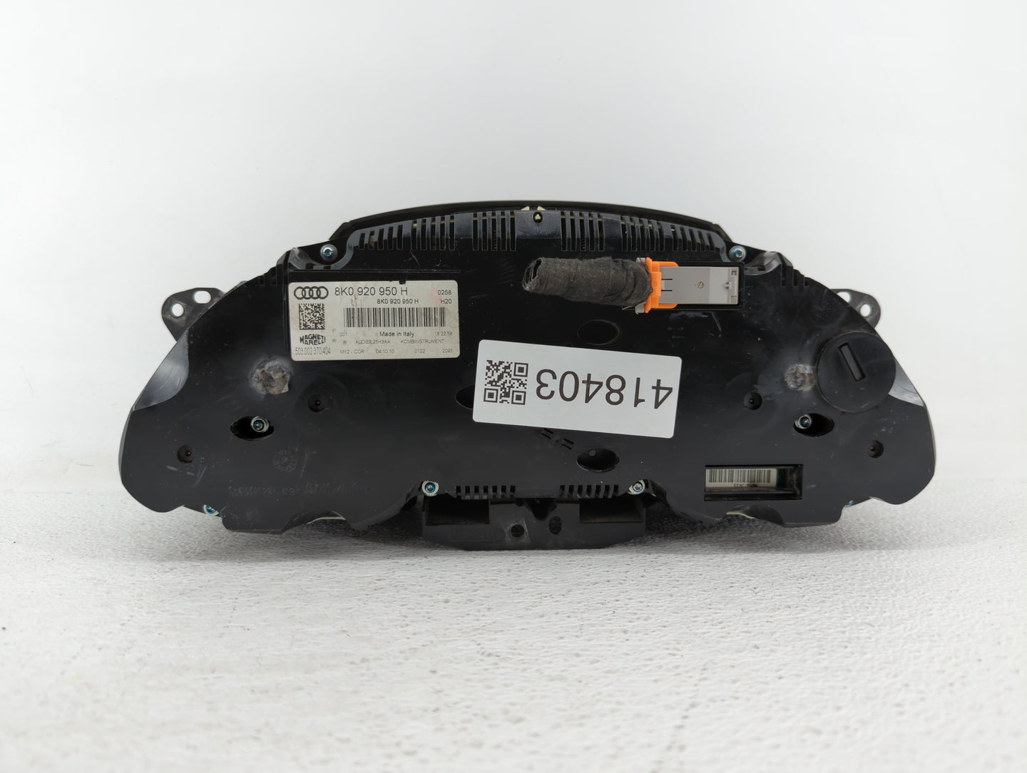 2010-2012 Audi A4 Instrument Cluster Speedometer Gauges P/N:8K0920950E 8K0 920 950 E, 8K0920950H Fits Fits 2010 2011 2012 OE