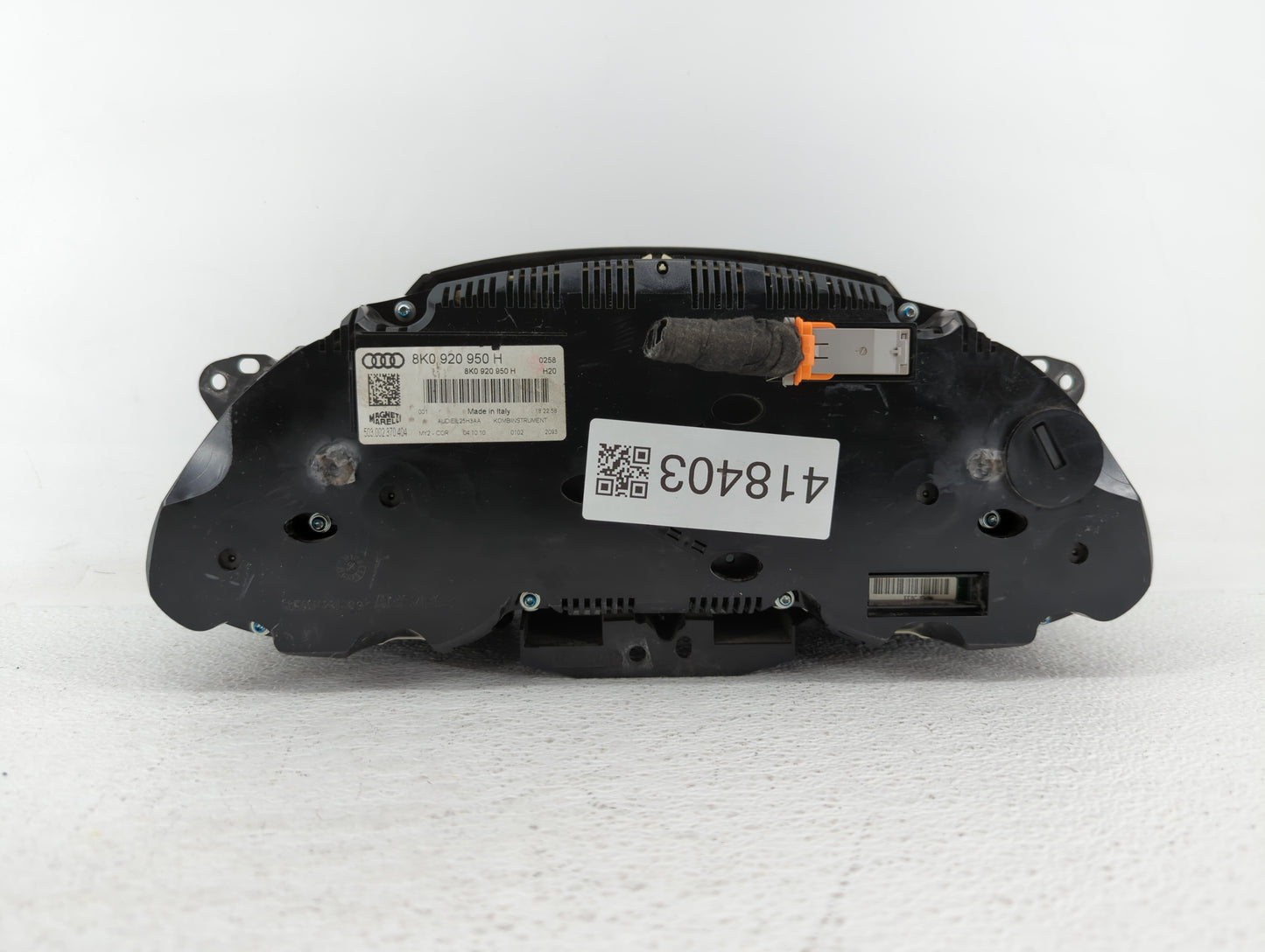 2010-2012 Audi A4 Instrument Cluster Speedometer Gauges P/N:8K0920950E 8K0 920 950 E, 8K0920950H Fits Fits 2010 2011 2012 OE