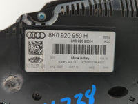 2010-2012 Audi A4 Instrument Cluster Speedometer Gauges P/N:8K0920950E 8K0 920 950 E, 8K0920950H Fits Fits 2010 2011 2012 OE