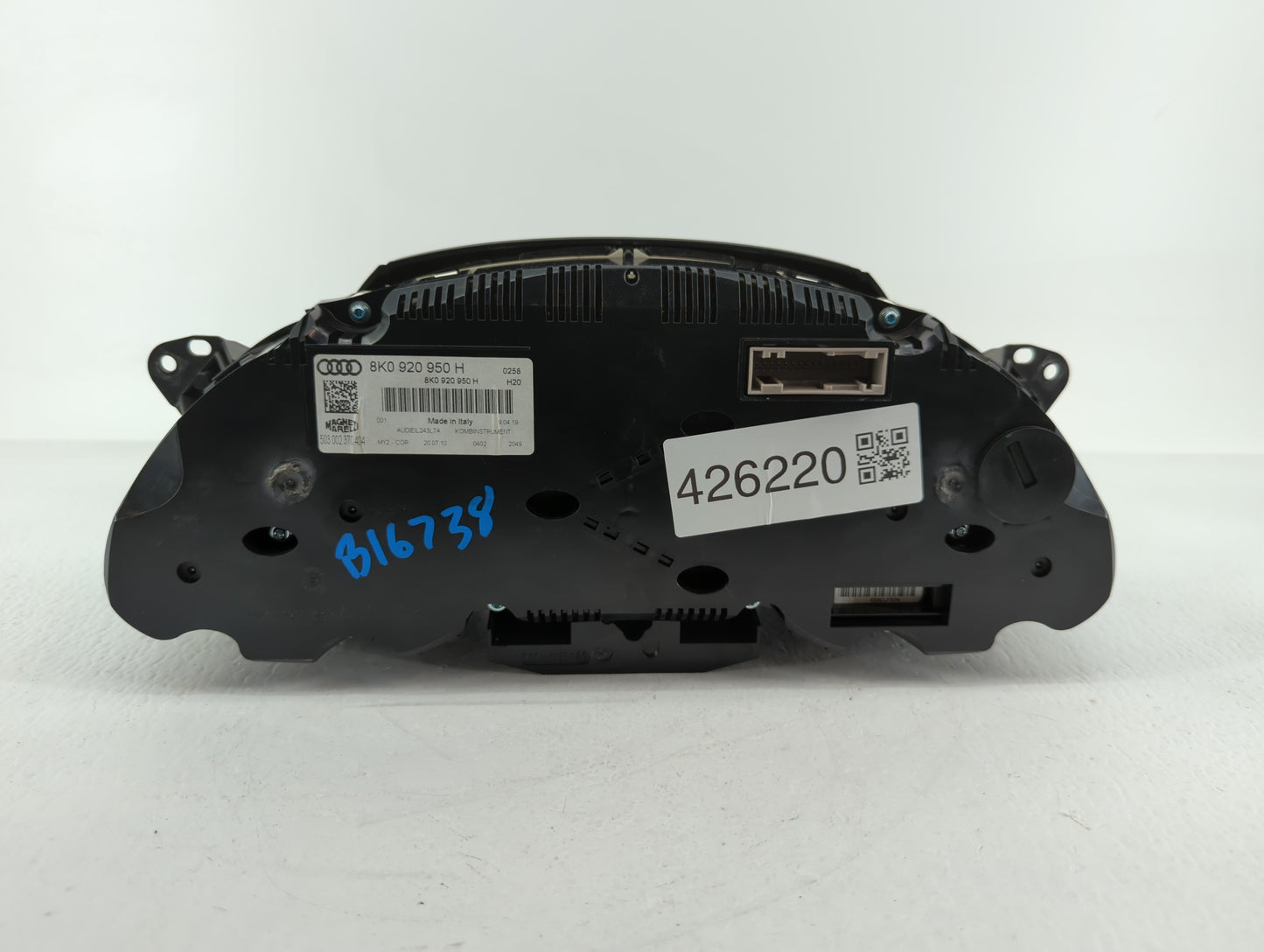 2010-2012 Audi A4 Instrument Cluster Speedometer Gauges P/N:8K0920950E 8K0 920 950 E, 8K0920950H Fits Fits 2010 2011 2012 OE