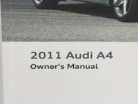 2011 Audi A4 Owners Manual Book Guide OEM Used Auto Parts - Oemusedautoparts1.com