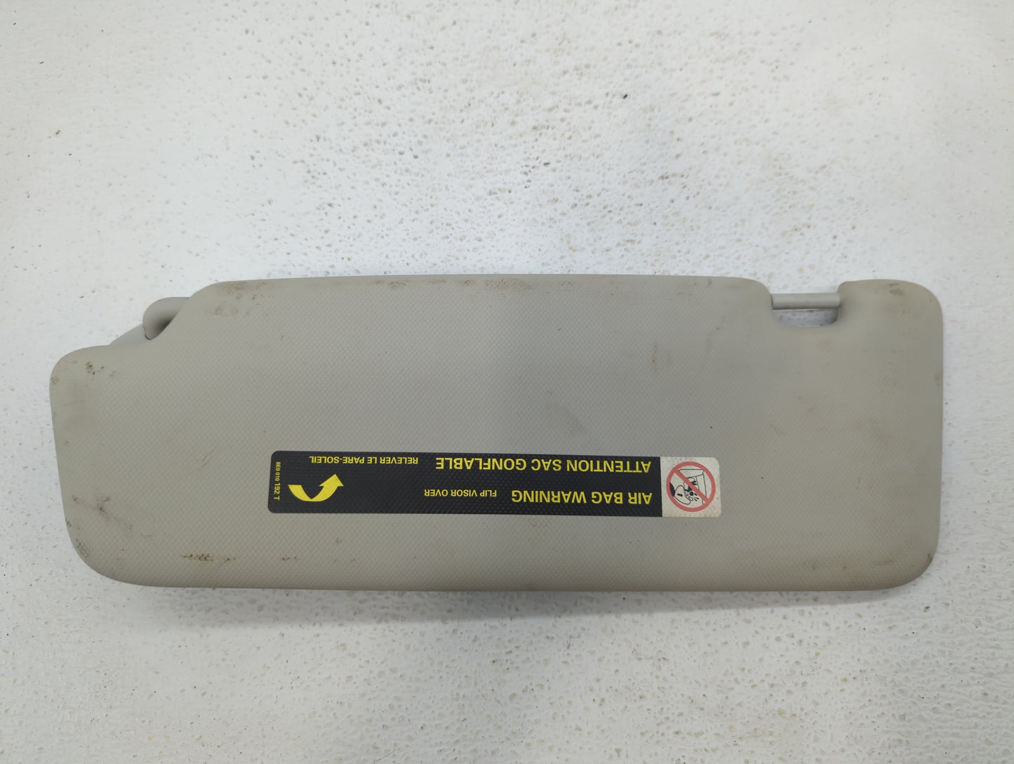 2009-2012 Audi A4 Sun Visor Shade Replacement Passenger Right Mirror Fits Fits 2009 2010 2011 2012 OEM Used Auto Parts - Oem