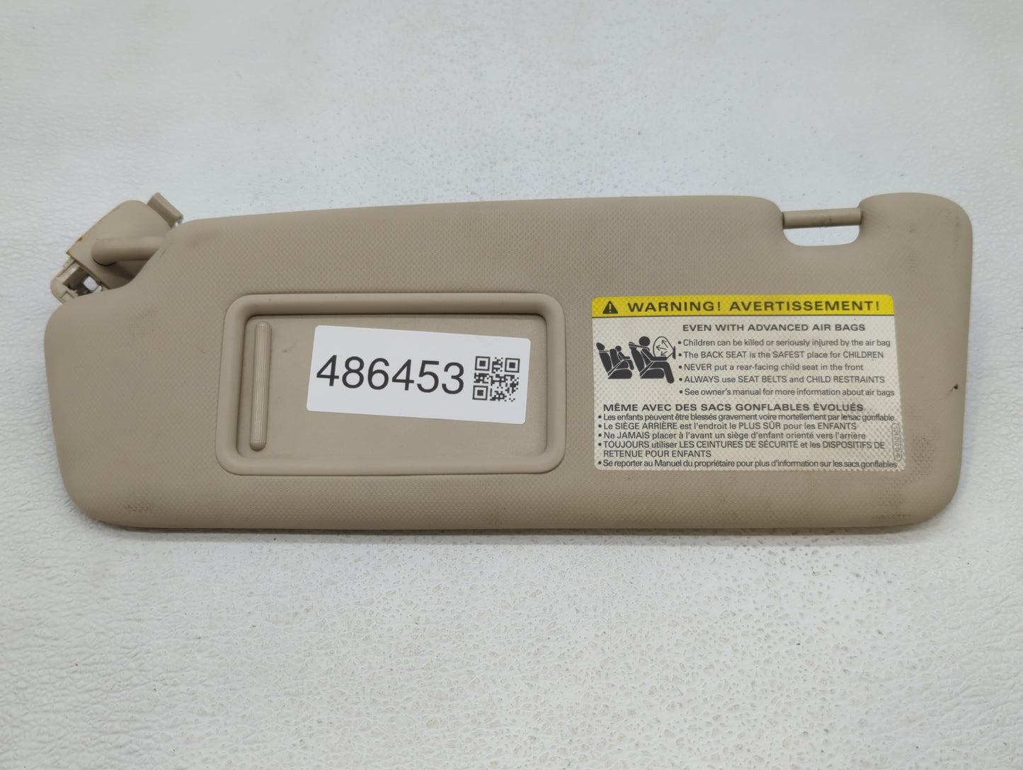 2009-2012 Audi A4 Sun Visor Shade Replacement Driver Left Mirror Fits Fits 2009 2010 2011 2012 OEM Used Auto Parts - Oemused