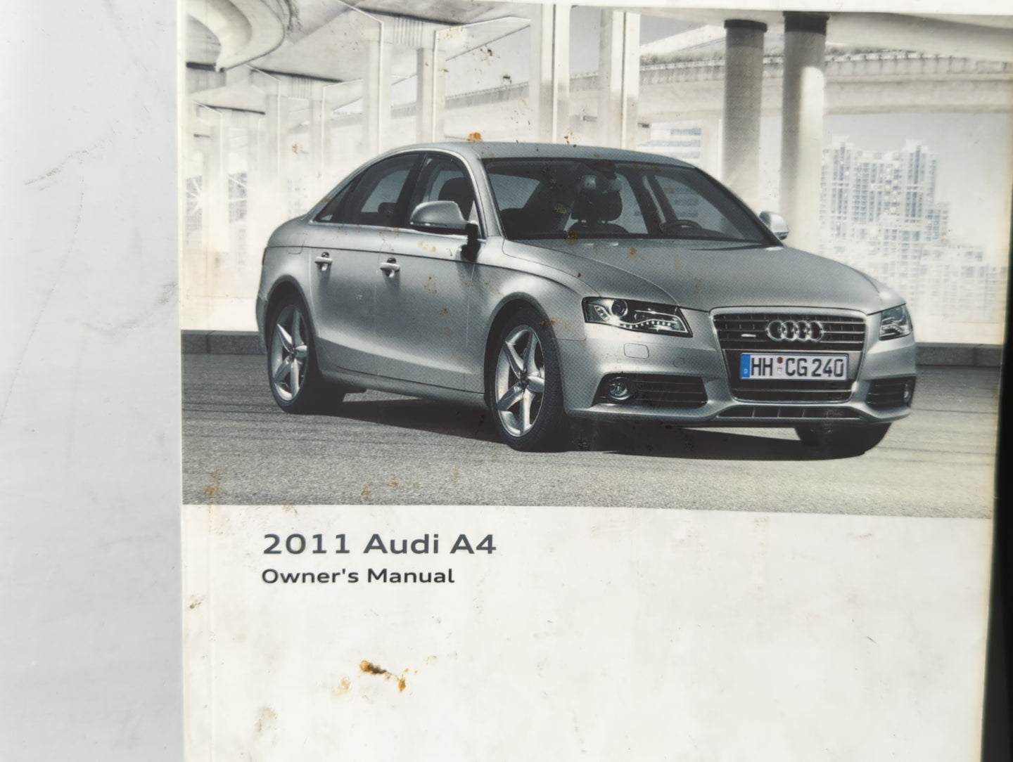 2011 Audi A4 Owners Manual Book Guide OEM Used Auto Parts - Oemusedautoparts1.com