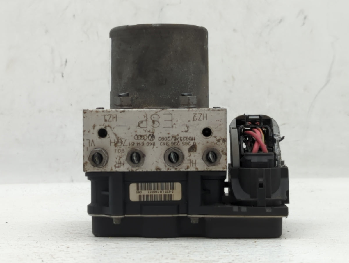 2010-2012 Audi A4 Anti-Lock Brake ABS Pump Module Actuator OEM P/N:8K0 614 517 Fits Fits 2010 2011 2012 OEM Used Auto Parts 