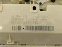 2011 Audi A4 Overhead Roof Console - Oemusedautoparts1.com