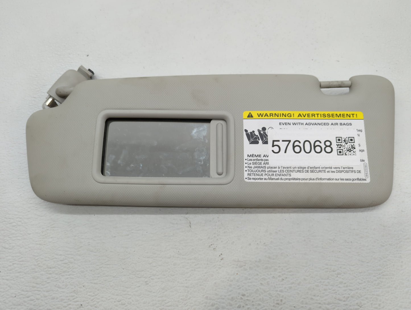 2009-2012 Audi A4 Sun Visor Shade Replacement Driver Left Mirror Fits Fits 2009 2010 2011 2012 OEM Used Auto Parts - Oemused