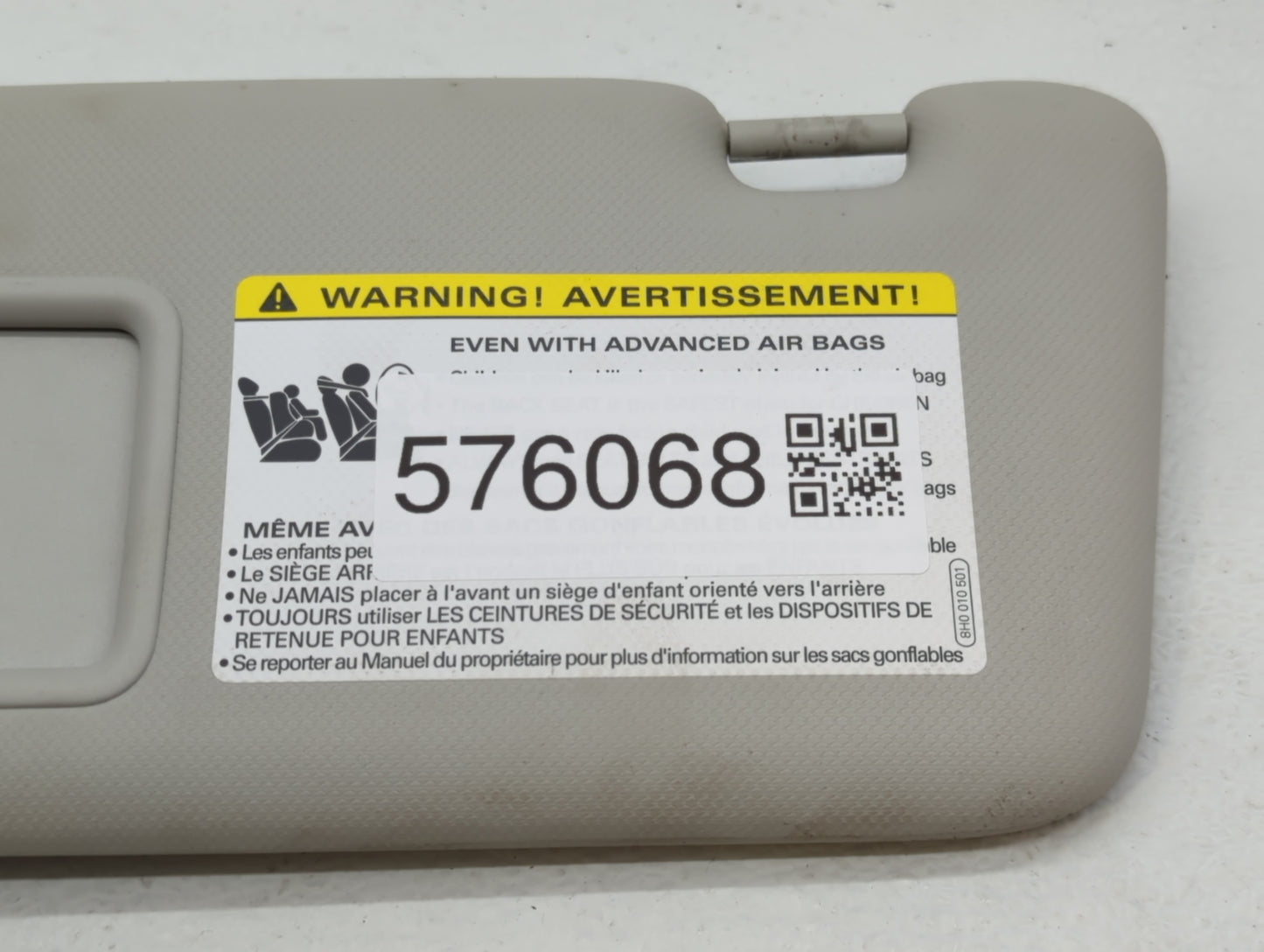 2009-2012 Audi A4 Sun Visor Shade Replacement Driver Left Mirror Fits Fits 2009 2010 2011 2012 OEM Used Auto Parts - Oemused