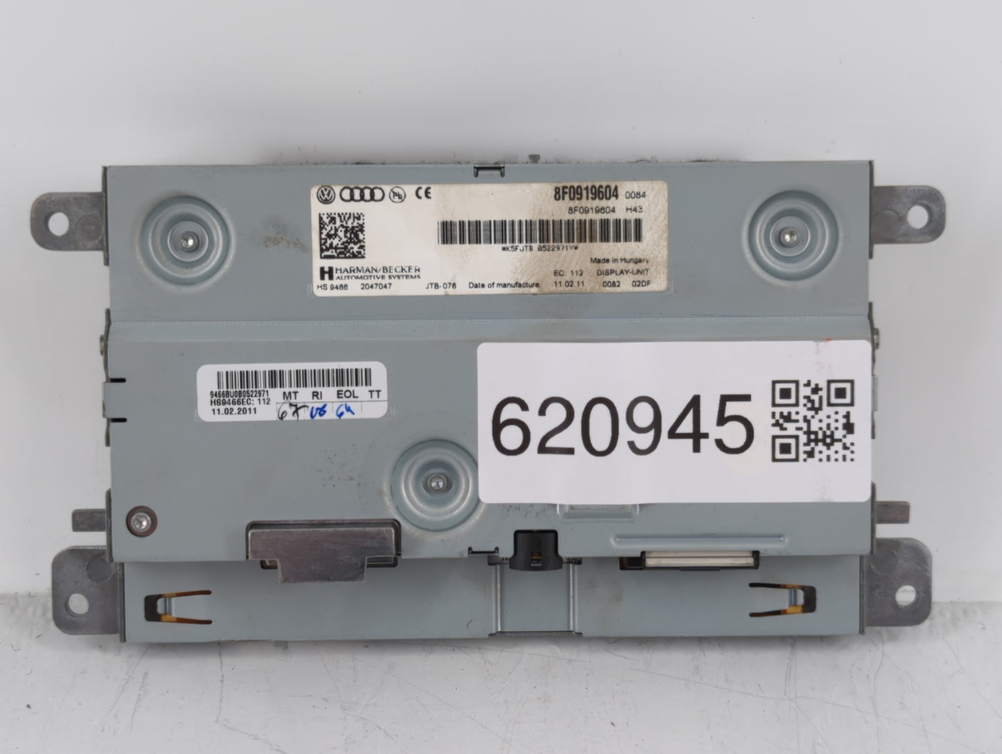 2011 Audi A4 Information Display Screen 620945 - Oemusedautoparts1.com