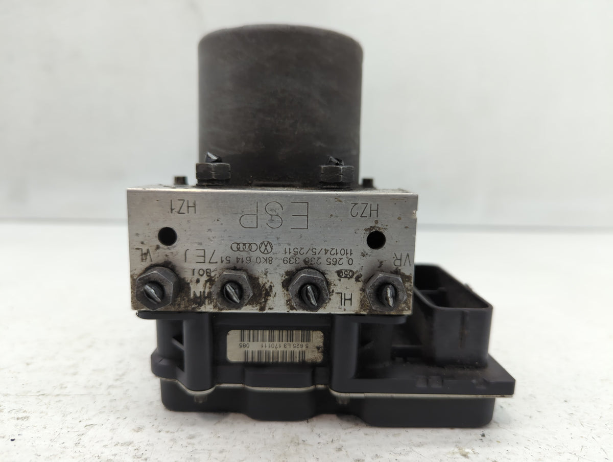 2011-2012 Audi A4 Anti-Lock Brake ABS Pump Module Actuator OEM P/N:8K0 614 517E 0 265 236 339 Fits Fits 2011 2012 OEM Used A