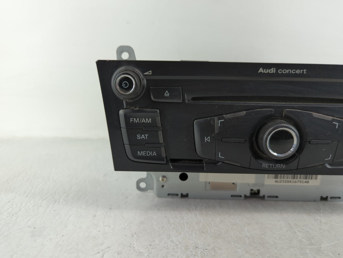 2010-2012 Audi A4 Am Fm Cd Player Radio Receiver 658724 - Oemusedautoparts1.com