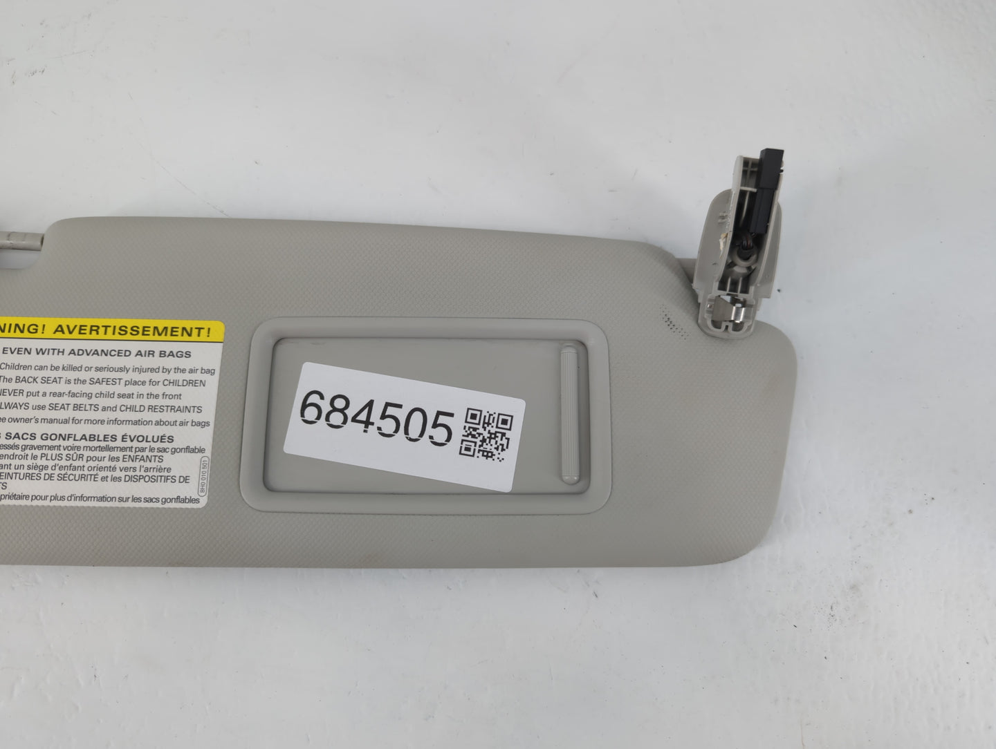 2009-2012 Audi A4 Sun Visor Shade Replacement Passenger Right Mirror Fits Fits 2009 2010 2011 2012 OEM Used Auto Parts - Oem