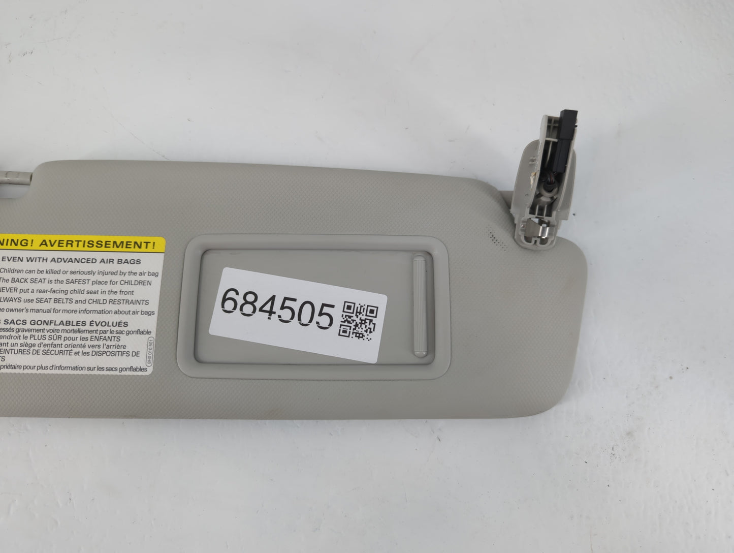 2009-2012 Audi A4 Sun Visor Shade Replacement Passenger Right Mirror Fits Fits 2009 2010 2011 2012 OEM Used Auto Parts - Oem