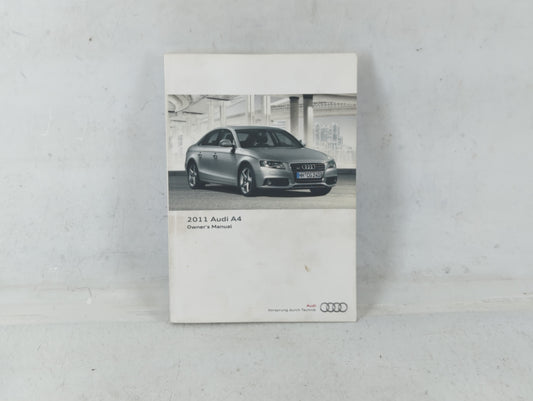 2011 Audi A4 Owners Manual Book Guide P/N:112.561.8K2 23 OEM Used Auto Parts - Oemusedautoparts1.com