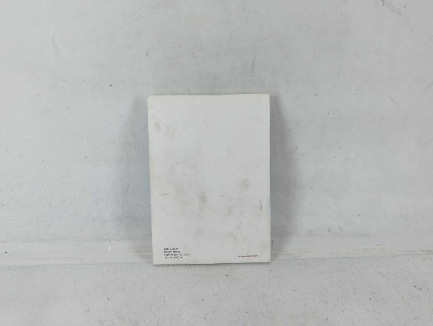 2011 Audi A4 Owners Manual Book Guide P/N:112.561.8K2 23 OEM Used Auto Parts - Oemusedautoparts1.com