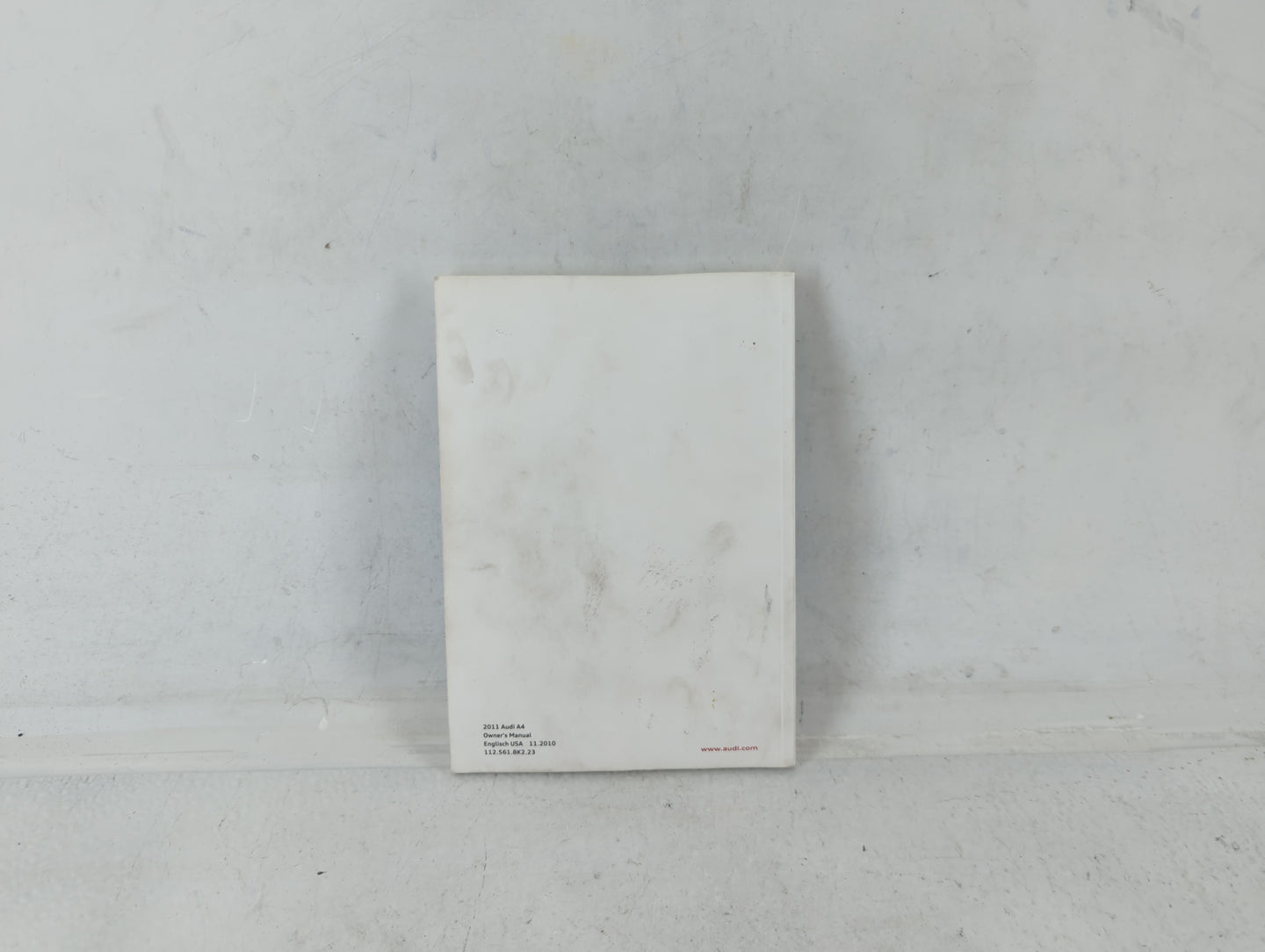 2011 Audi A4 Owners Manual Book Guide P/N:112.561.8K2 23 OEM Used Auto Parts - Oemusedautoparts1.com