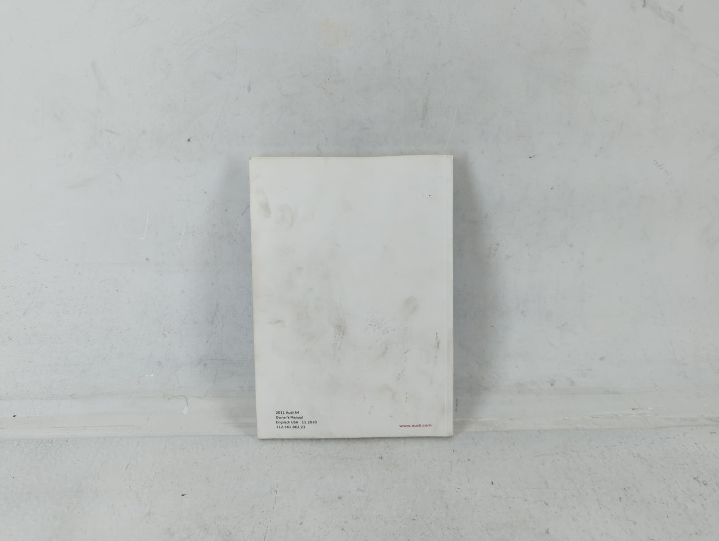 2011 Audi A4 Owners Manual Book Guide P/N:112.561.8K2 23 OEM Used Auto Parts - Oemusedautoparts1.com