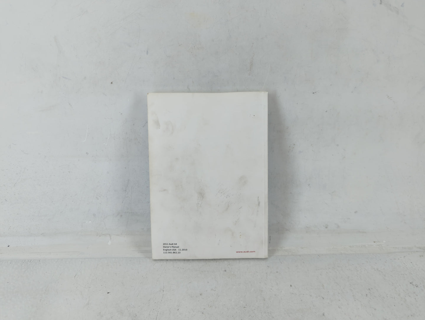 2011 Audi A4 Owners Manual Book Guide P/N:112.561.8K2 23 OEM Used Auto Parts - Oemusedautoparts1.com