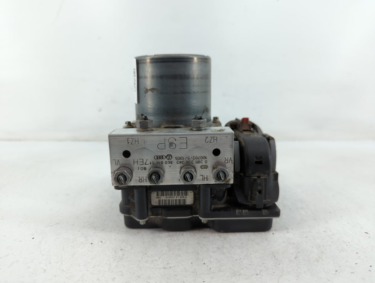 2010-2012 Audi A4 Anti-Lock Brake ABS Pump Module Actuator OEM P/N:8K0 614 517EH 0 265 236 342 Fits Fits 2010 2011 2012 OEM 