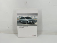 2011 Audi A4 Owners Manual Book Guide P/N:112 561 8K5 22 OEM Used Auto Parts - Oemusedautoparts1.com
