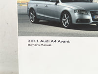 2011 Audi A4 Owners Manual Book Guide P/N:112 561 8K5 22 OEM Used Auto Parts - Oemusedautoparts1.com