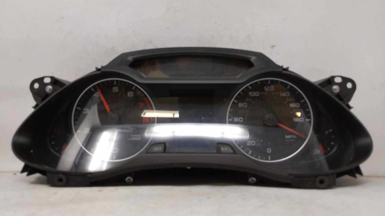 2010-2012 Audi A4 Instrument Cluster Speedometer Gauges P/N:8K0920950H Fits Fits 2010 2011 2012 OEM Used Auto Parts - Oemuse
