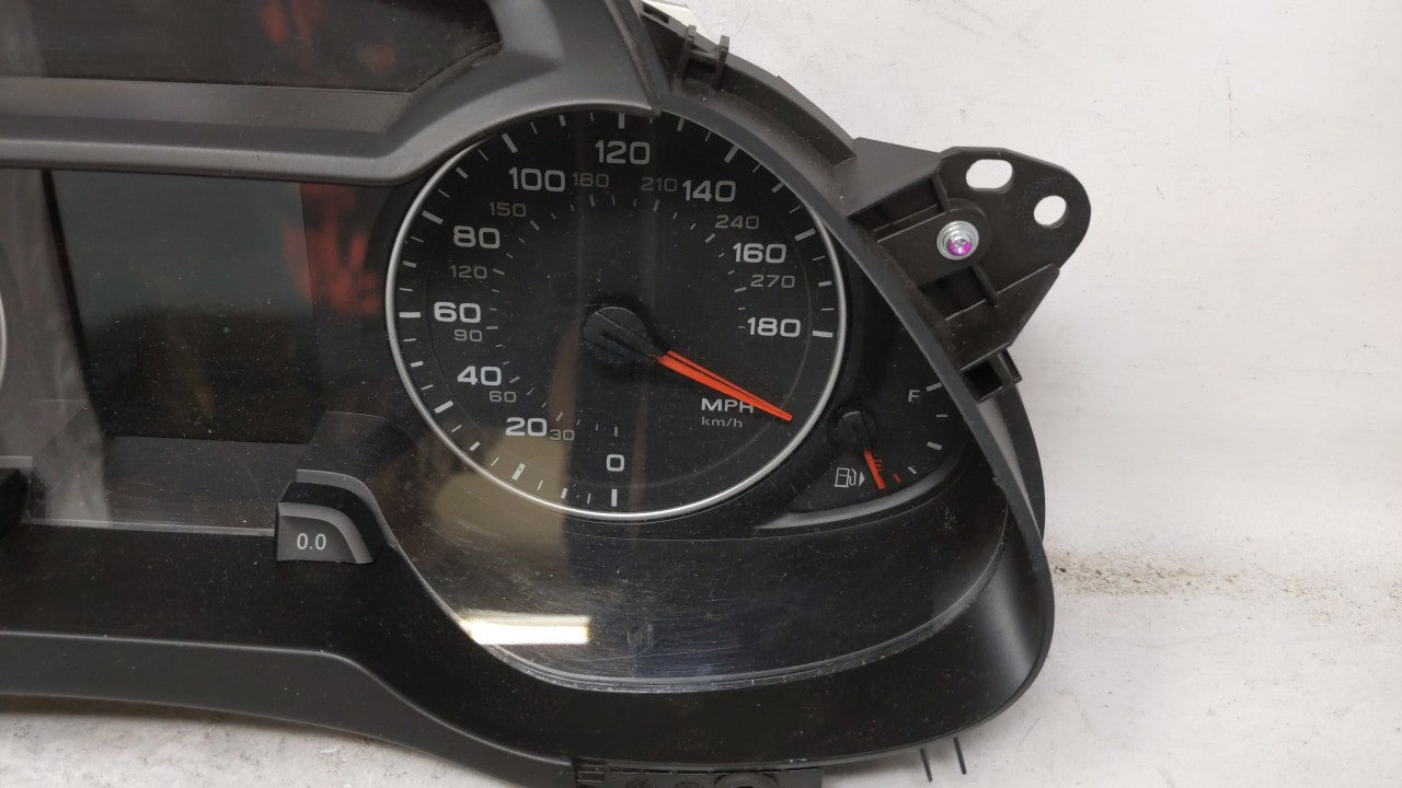 2010-2012 Audi A4 Instrument Cluster Speedometer Gauges P/N:8K0920950H Fits Fits 2010 2011 2012 OEM Used Auto Parts - Oemuse