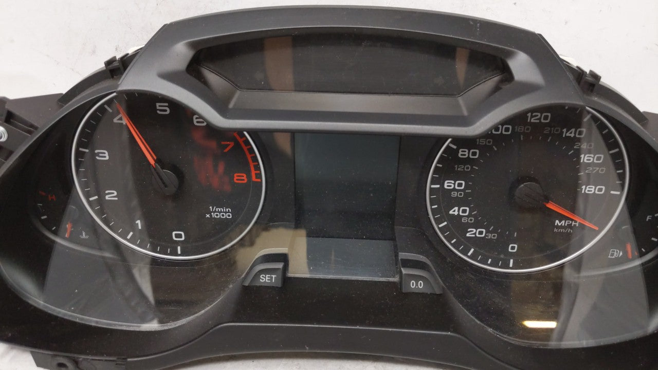 2010-2012 Audi A4 Instrument Cluster Speedometer Gauges P/N:8K0920950H Fits Fits 2010 2011 2012 OEM Used Auto Parts - Oemuse