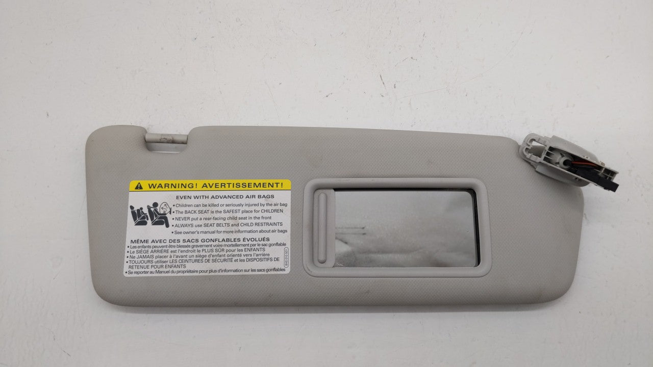 2009-2012 Audi A4 Quattro Sun Visor Shade Replacement Passenger Right Mirror Fits Fits 2009 2010 2011 2012 OEM Used Auto Par